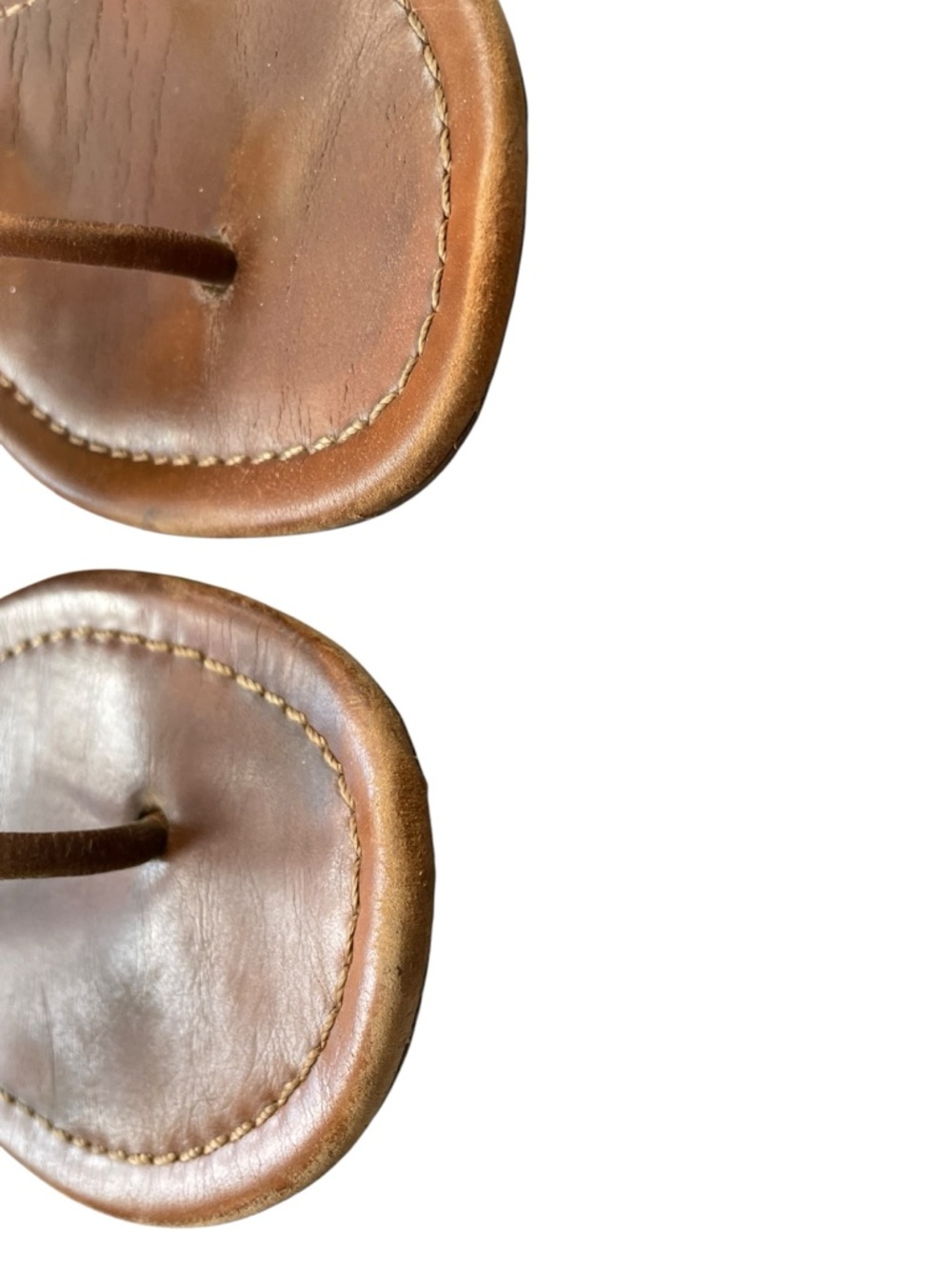 Tory Burch Women's Miller Leather Thong Sandals - Vintage Vanchetta - Picture 2 of 5